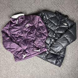 The North face Mix Puffer jackets (cv49)