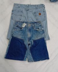 CR8484 UPCYCLED CARHARTT SHORTS