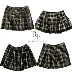 Y2K Unique whole Poly skirts Re-3246