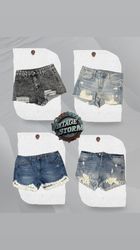 Y2K Frayed Hem Sexy Shorts