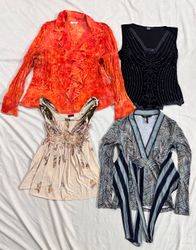 Y2k blouse (405)