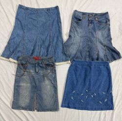 Y2K Denim Skirts (419)