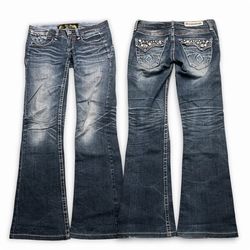 Flare jeans pants