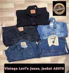 Vintage Levi jeans, jacket Ak079