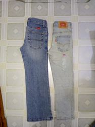 Kids Levi's and wrangler jeans