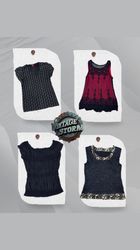 Y2k Gothic Style Poly Blouses