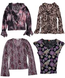 The "Vampire Diaries" x Y2K Tops: TT-265