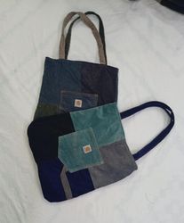 CR8511 UPCYCLED CORDUROY BAGS