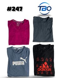 Mix Branded T Shirts brands( Nike, Adidas and Puma..