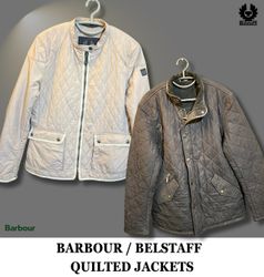Premium Barbour and Belstaff Quilted Jackets
