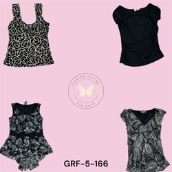Women’s Y2K Aesthetic Printed Blouse – Soft Poly F..