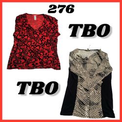 Y2k printed Tops( brands) Dressbarn & vanity etc #..