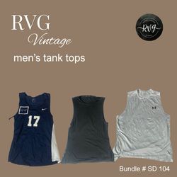 men’s branded tank tops