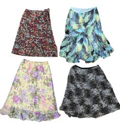 Y2K poly mesh skirt 15 pcs At 910