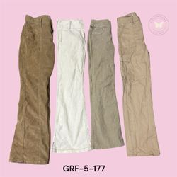Women’s Retro Corduroy Skater Pants – Y2K Fashion ..