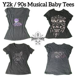 Y2K / 90s Musical Babytees TY-033