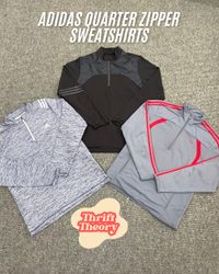 Adidas Quarter Zipper Sweatshirts- (16/05)