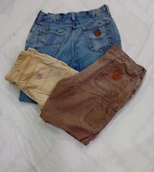 CR8536 UPCYCLED CARHARTT SHORTS
