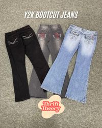 Y2K Bootcut Jeans- (16/05)