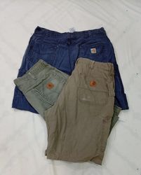 CR8540 UPCYCLED CARHARTT SHORTS