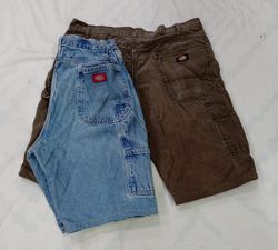 CR8541 UPCYCLED DICKIES SHORTS
