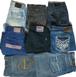 ROCAWERA  AND OTHER MIX BRANDS JEANS (ID 389)