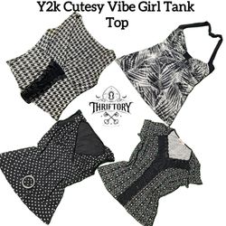Y2K Cyber Girl Era Tank Tops TY-034