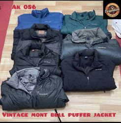 Vintage mont bell puffer jacket ak 086