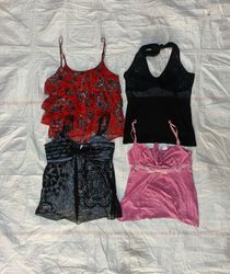 Y2K mix tops