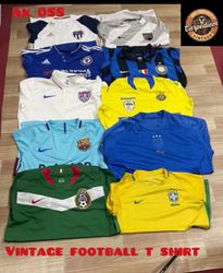 Vintage football t shirts ak058