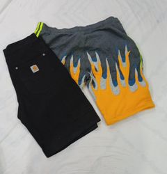 CR8547 UPCYCLED MIX STYLE BRANDED SHORTS