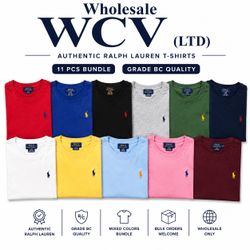 11 pcs ralph lauren tshirts