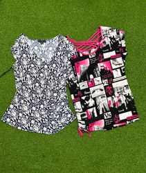 Yv392 half Sleeve blouse 23P