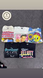 Vintage Mixed Graphic T-Shirts #160526