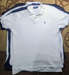 Ralph Lauren Polo T-shirts {White)