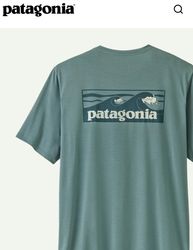 Patagonia polo and t-shirt