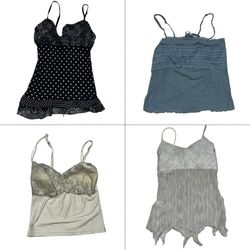 Y2K cami tops 13 pcs