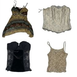 Y2K cami tops 13 pcs