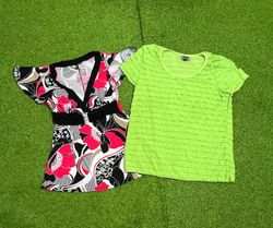 Tv128 haft sleeves blouse 13p