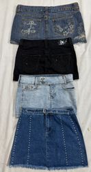 Y2K Denim Skirts (423)