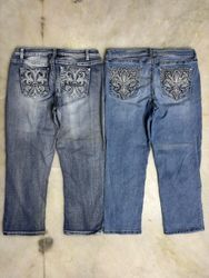 Y2k Capri jeans Ladies mix