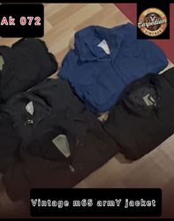 Vintage M 65 army jacket Ak 072