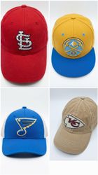 MLB, NBA & NFL Caps/hat Mixed Lot | Snapback, Dad ..