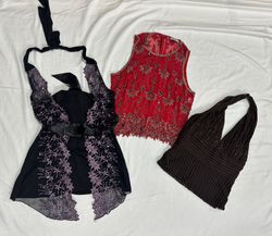 Y2K TankTop / Camisole Breaded Top B#074