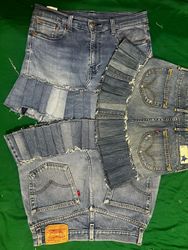 Jupes en denim upcyclées