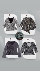 Y2K Abstract Aura Poly Blouse