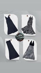 Y2K Gothic Elegance Poly Dress