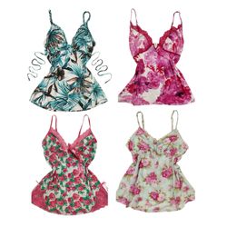 Y2K Floral Camis