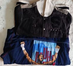 Denim Men Hip Hop baggy  Jacket