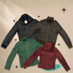 Y2K Leather Jackets